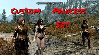 Сет принцессы Солнца TES V Skyrim (легкий доспех) mod by ChristianLuger