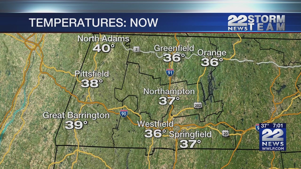Today’s Springfield MA Weather Forecast