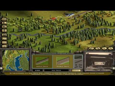 Railroad Tycoon 2 Platinum - 01 - Classic Campaign: The Iron Seed Walkthrough Gameplay