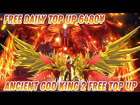 Ancient God King 2 ENG - Free Daily Top up 6480¥ + Limited Car + Wing + Aura Dragon + Skin / X7 Game