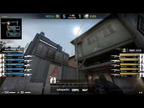 CS:GO : EVOS VS RECCA - TBOF IESPL