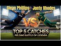 Glenn Phillips Vs Jonty Rhodes Top 5 Mind Blowing Catches कोन है सबसे ज़बर