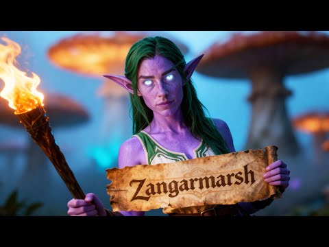 Zangarmarsh - Secrets Beneath the Mushroom Sky | World of Warcraft Remastered Lore Cinematic
