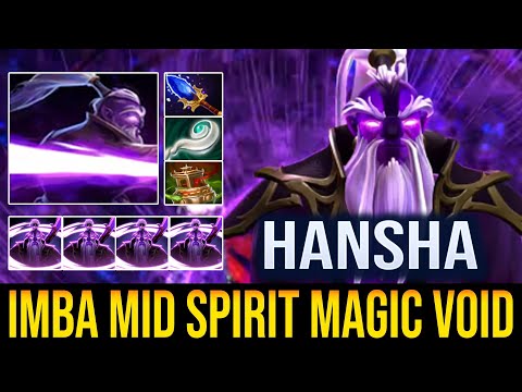 HANSHA [Void Spirit] Mid Domination IMBA Player Skill | Dota 2 Pro Highlights