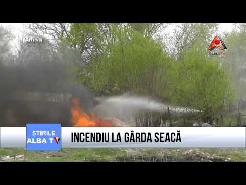 Incendiu la Gârda Seacă