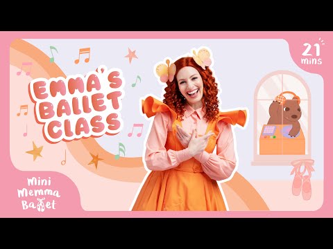 Emma's Ballet Class | Learn Ballet with Emma Memma (Auslan) | Kids Dance Class