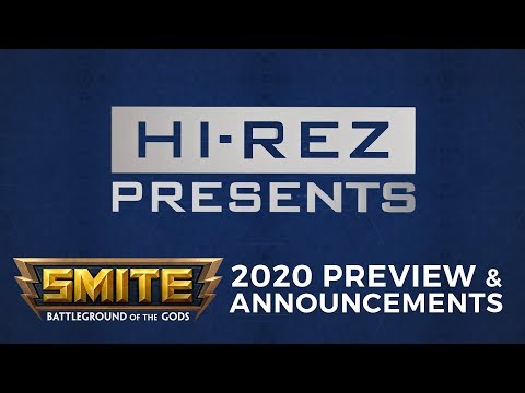 Hi-Rez Presents - SMITE 2020 Preview & Announcements!