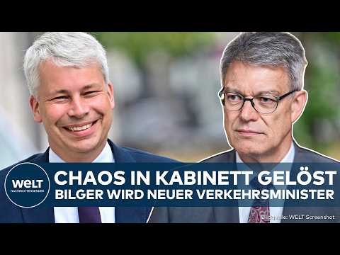 Video Thumbnail: DEUTSCHLAND: Beben in Berlin! Schnieder will Entlassung! Bilger wird neuer Verkehrsminister