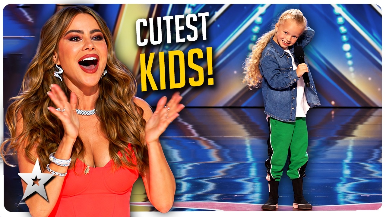 The CUTEST Kid Auditions EVER on Got Talent! 🥰