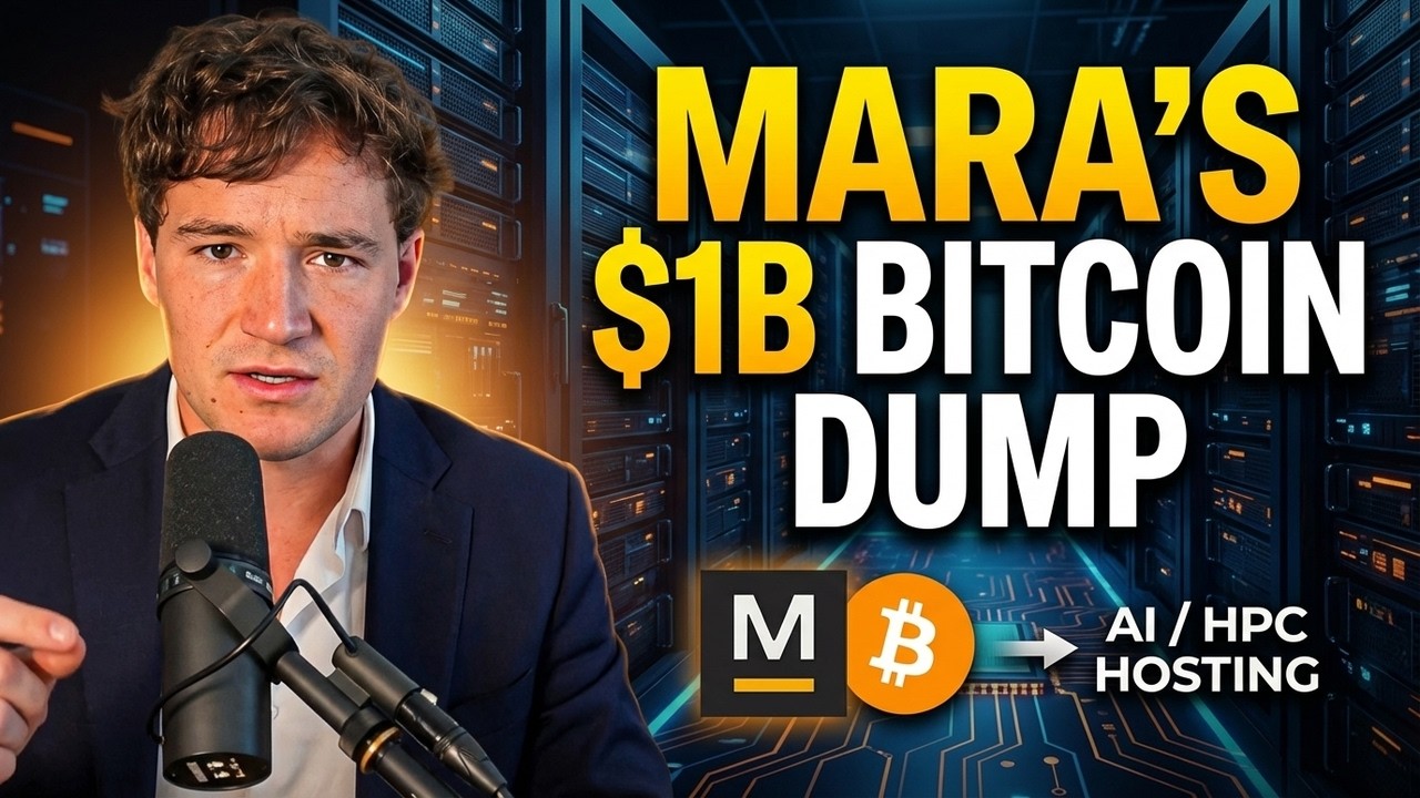 Marathon Just Dumped $1B in Bitcoin - Here's Why Miners Are Pivoting to AI