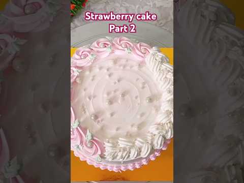 customized strawberry cake decoration tutorial #reels #viralvideo #song