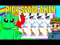 ALIEN FLEX BATTLES RICH KIDS Adopt Me Poor Challenge