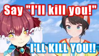 Subaru Seek Marine For Advice Before Her Off-Collab With Pekora【Hololive】