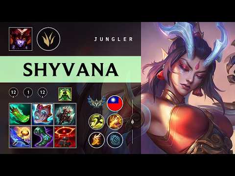Shyvana Jungle vs Elise - TW Challenger Patch 26.03