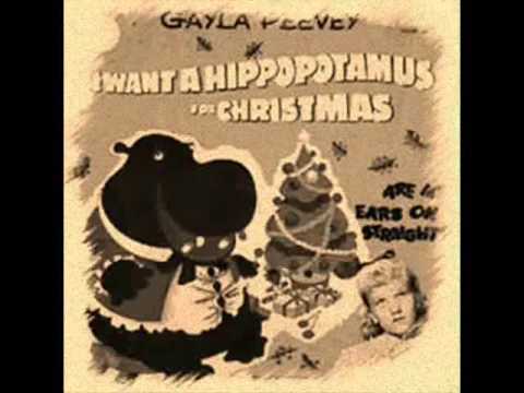 Gayla Peevey - I Want A Hippopotamus For Christmas