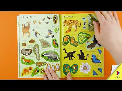 Книга Little First Stickers: Nature video 1