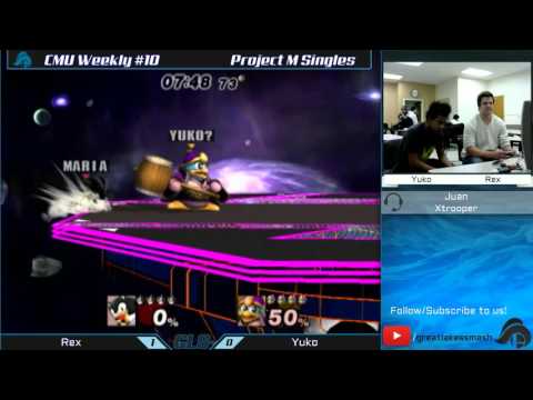 CMU Weekly 10 - Rex (Sonic) vs. Yuko (Pit/Dedede)