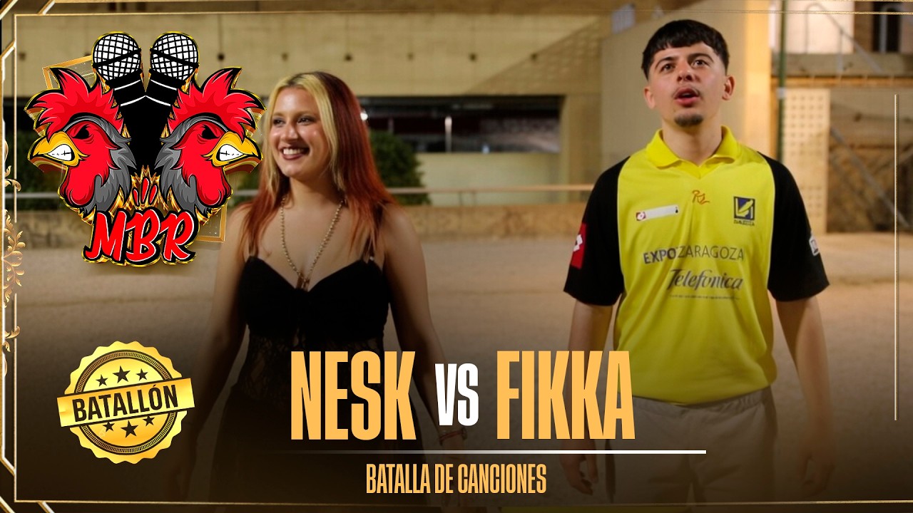 NESK VS FIKKA FINALAZA BATALLA DE CANCIONES MIRAELBUENRAP DELUXE ZARAGOZA