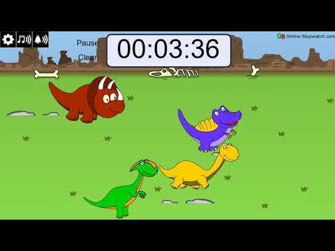 7 Minute Dinosaur Race Timer