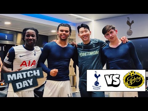 ACADEMY PLAYERS GET US THROUGH TO THE ROUND OF 16 | tottenham vs IF Elfsborg vlog
