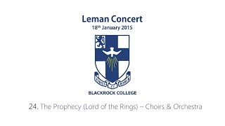 24. The Prophecy (Lord of the Rings) Choirs &amp; Orchestra
