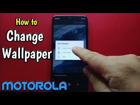 How to Change Wallpaper on Motorola One (XT1941-4)