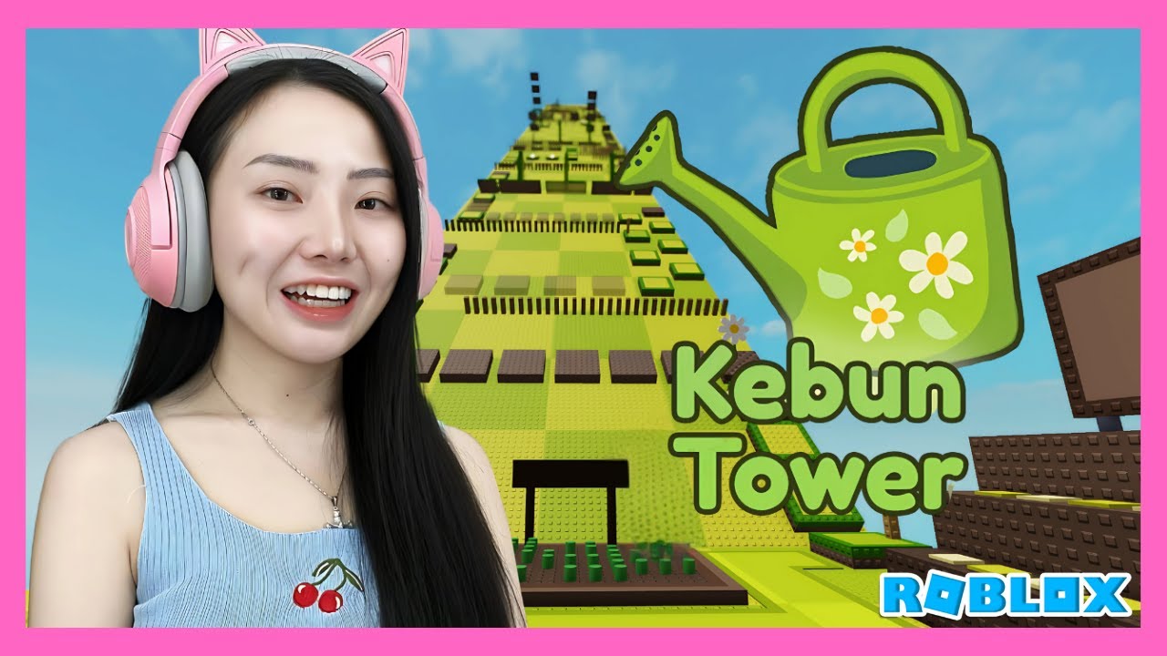 Aku Berkebun Di Tower Ini !! 🌱 Kebun Tower - Roblox Indonesia