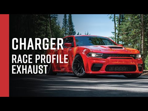 DODGE CHARGER HELLCAT // MBRP 3\" Cat-Back, Dual Rear Exit, Race Profile Exhaust Overview