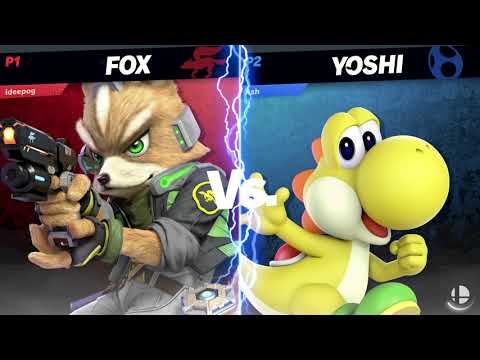 Chch Ranbats E7: iDeeKay (Fox) Vs. Ash (Yoshi) - LF Smash Ultimate