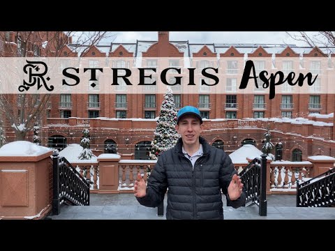 PERFECT SCORE: St. Regis Aspen, Colorado!! Full Review/Tour! - Most Luxurious Hotel In Aspen!
