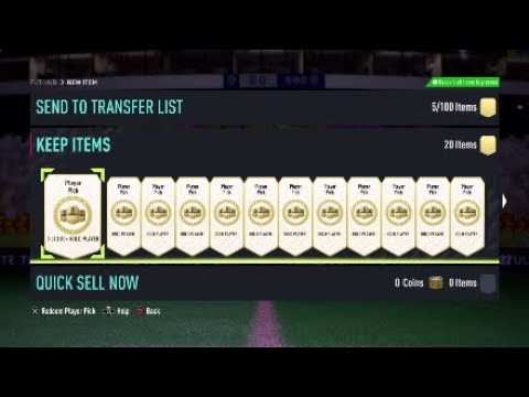 20 80+ Player Picks that Ruined My Club | Fifa 22 Future Stars Pack Opening