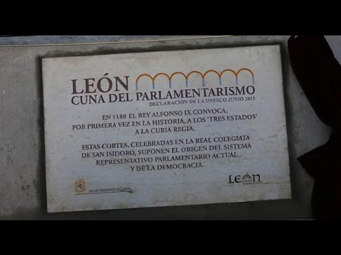 León, cuna mundial del parlamentarismo con el Rey Alfonso IX (S. XI)
