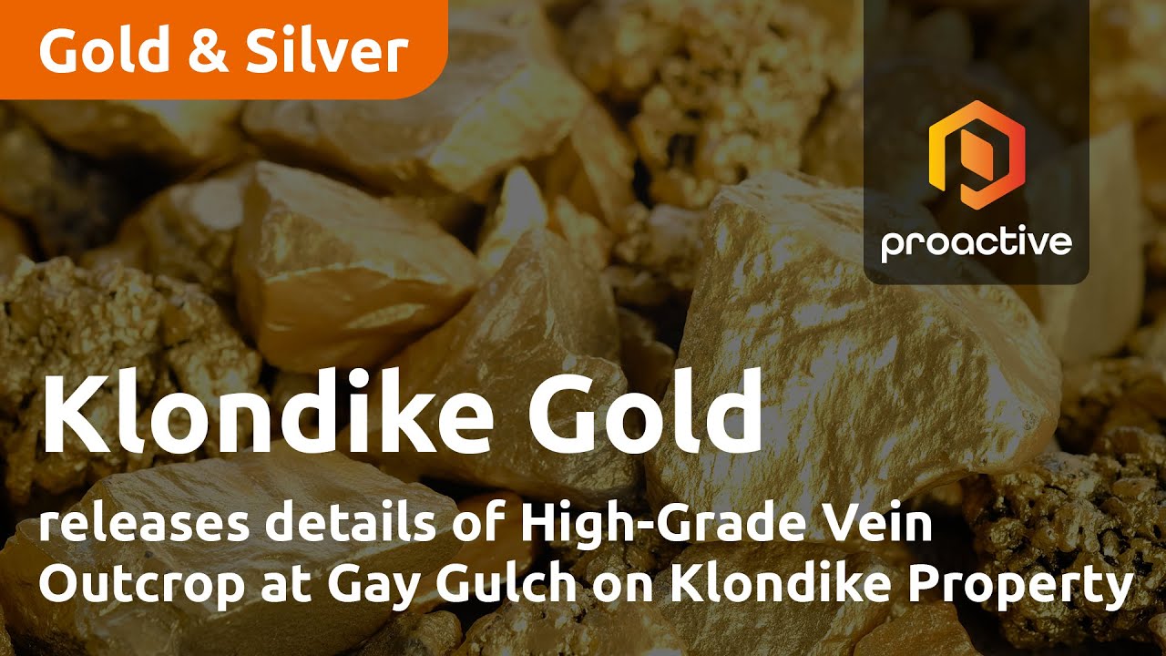 Klondike Gold releases details of High-Grade Vein Outcrop at Gay Gulch on Klondike Property