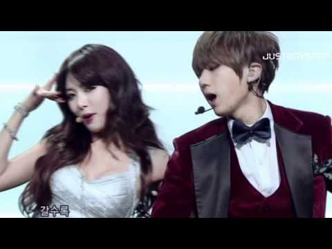 JS & HyunA - Trouble Maker (Live Mix)