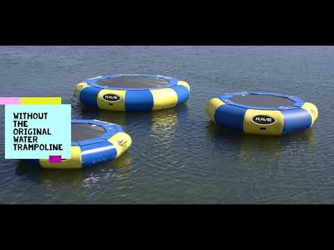 RAVE Sports Aqua Jump Eclipse Water Trampolines