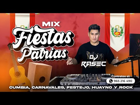 Mix Peruano Bailable 🇵🇪 | Cumbia, Selva, Carnavales, Huayno, Festejo, Rock | DJ RASEC