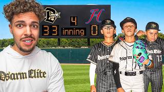 The Biggest Win I've Ever Seen in Travel Baseball (33-0)