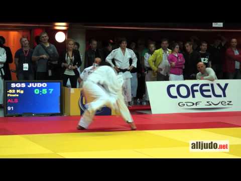 France 2e division 2012 : BRIEUX (ACS Peugeot Mulhouse) - LUCEAU (SGS Judo) / Finale -52kg
