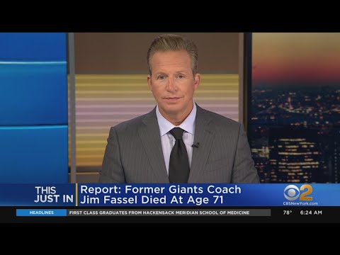 Former Giants Coach Jim Fassel Dies