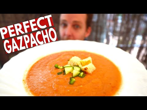 How to Make The Best Gazpacho ????