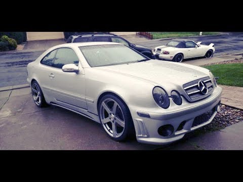 Adding a DuraFlex Body kit on clk320 w208