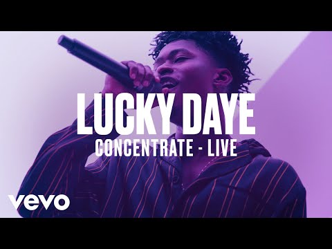 Lucky Daye - "Concentrate" (Live) | Vevo DSCVR Video