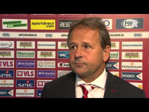 Gert Kruys na afloop van Sparta - VVV-Venlo