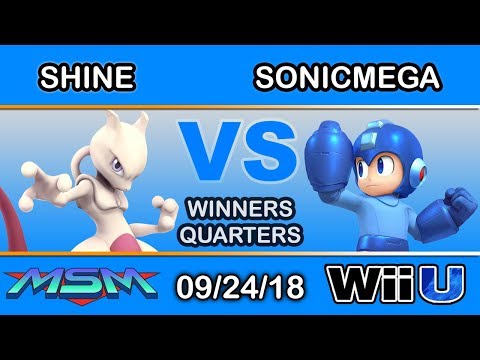 MSM 159 - LH | Shinev (Mewtwo) Vs Sonicmega (Megaman) Winners Quarters - Smash 4