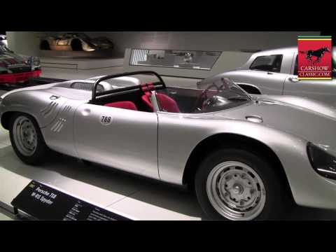Thumbnail for 1962 Porsche 718 W-RS Spyder, Porsche Museum - interview. CarshowClassic.com by Porsche RS Spyder