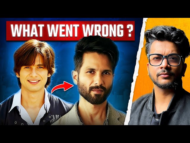 Why SHAHID KAPOOR Couldn't Become a SUPERSTAR ?