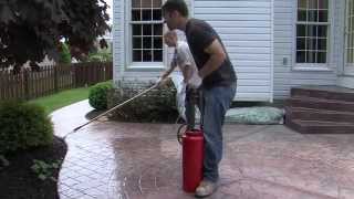 How to Apply Euclid Chemical Solvent Based Sealers to Concrete