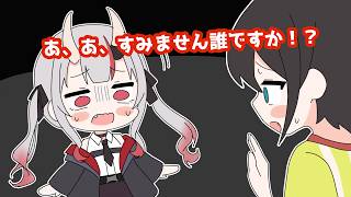【手描き】あやめに不審者扱いされるスバル【ホロライブ切り抜き／大空スバル/百鬼あやめ】