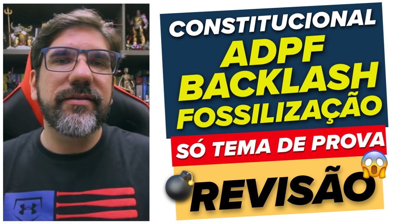 🔴☑️ MUITO IMPORTANTE: EFEITO BACKLASH E FOSSILIZAÇÃO DA CONSTITUIÇÃO | PROF UBIRAJARA CASADO 🔴