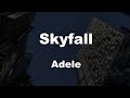 Karaoke♬ Skyfall - Adele 【No Guide Melody】 Instrumental